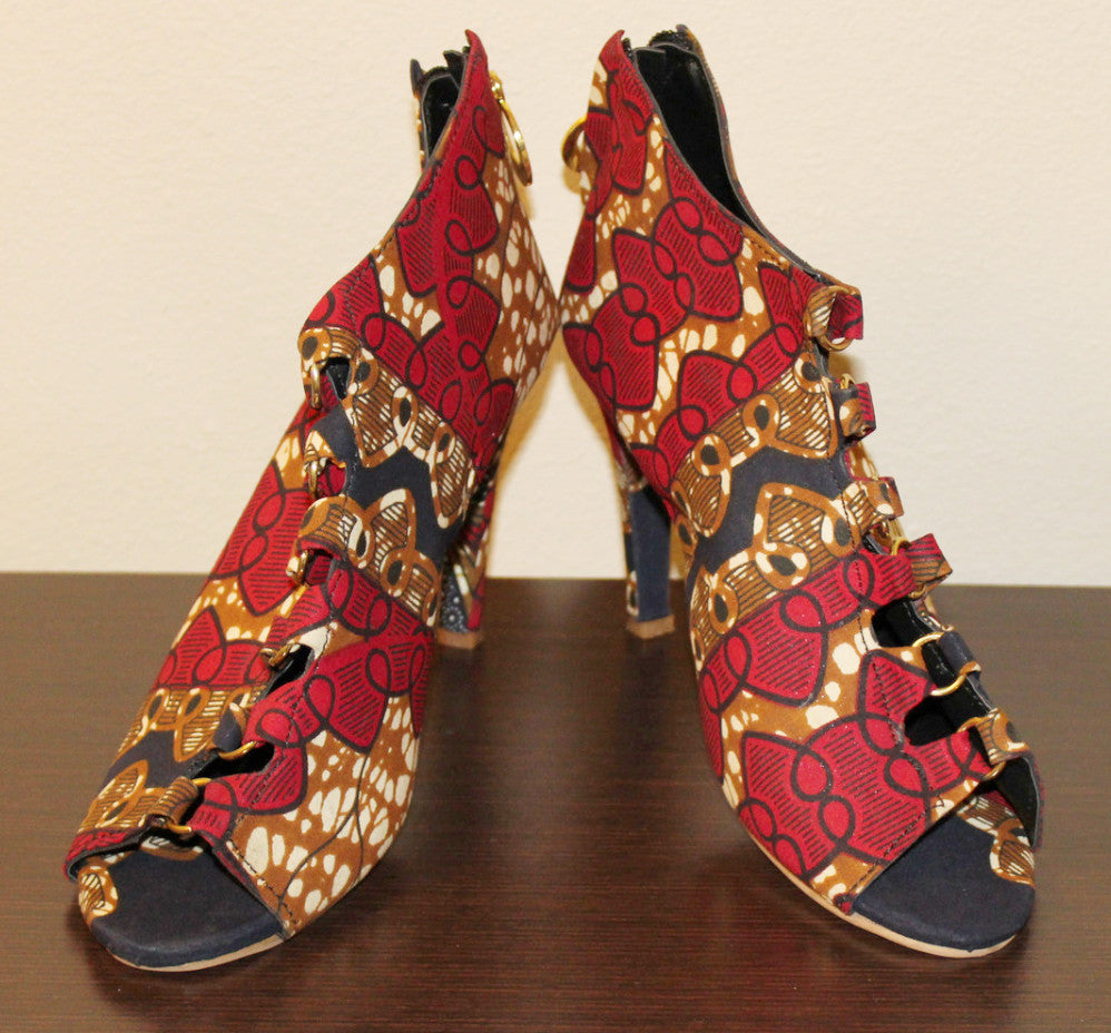 Shoe and Bag Ankara Set - Nubian Goods