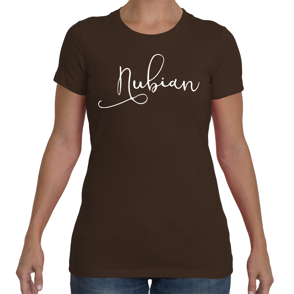 Ladies Nubian T-Shirt Comfort Fit - Nubian Goods