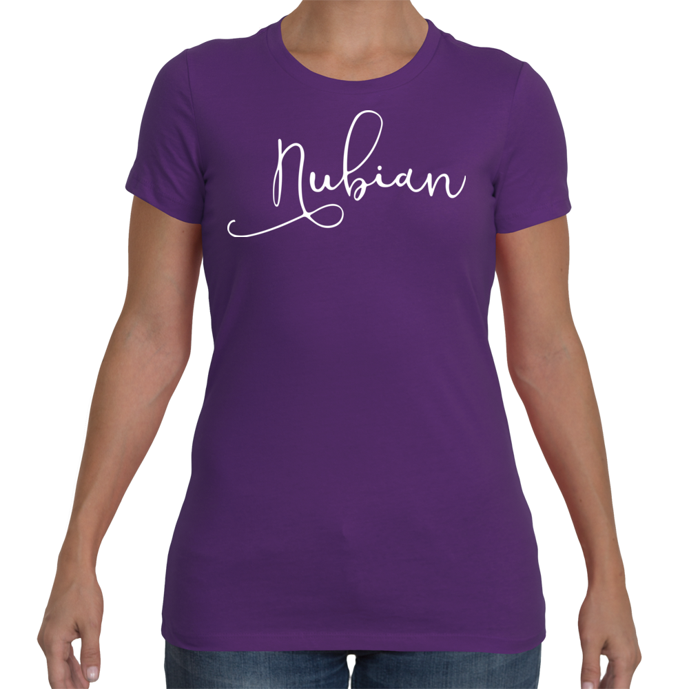 Ladies Nubian T-Shirt Comfort Fit - Nubian Goods