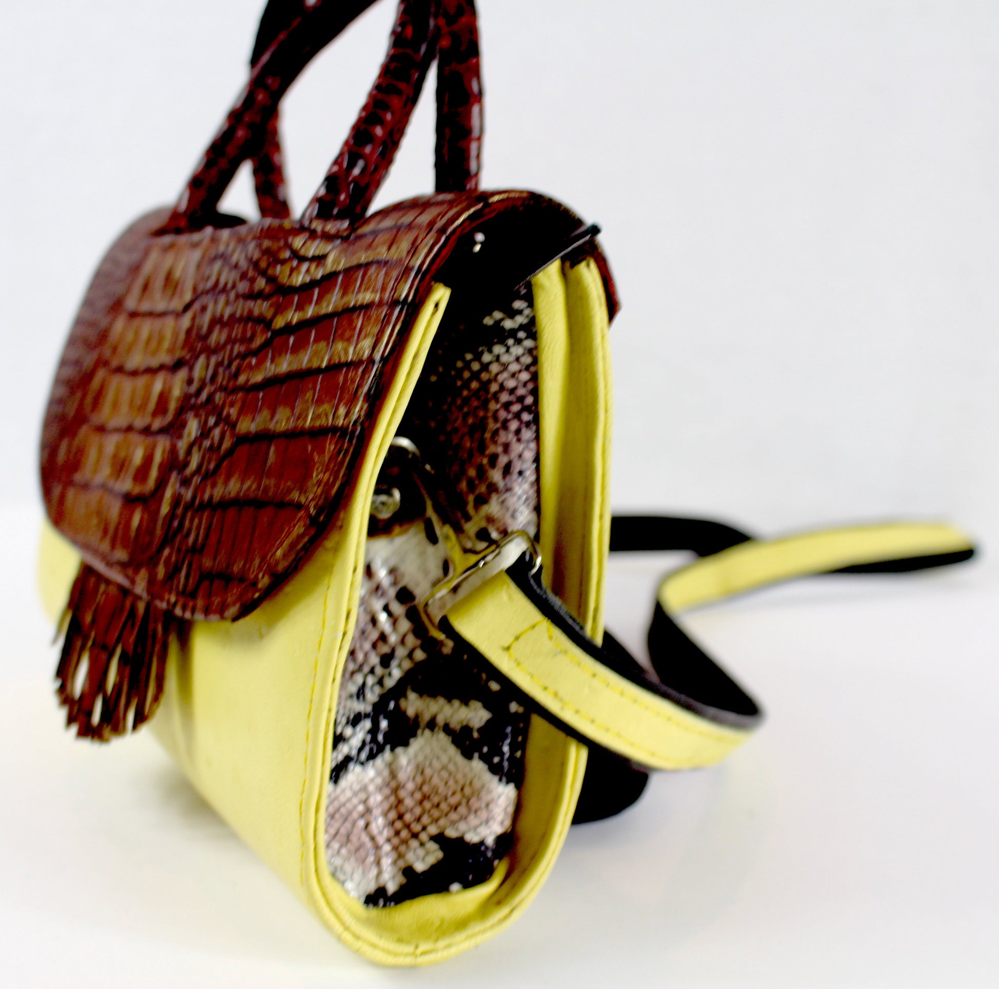 The Ibadan Mini Leather Handbag - Nubian Goods