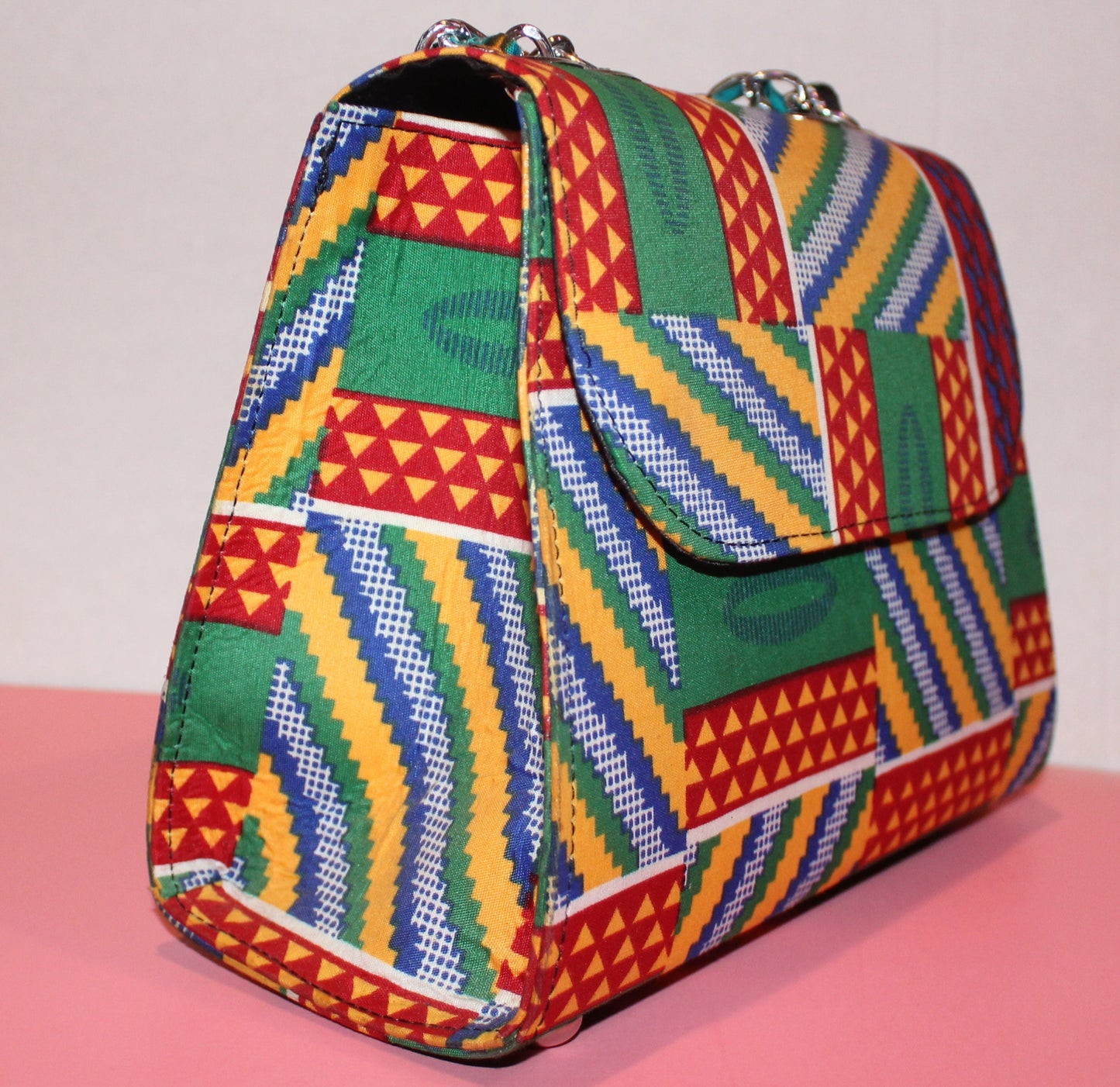 Ankara Fabric Handbag / Crossbody