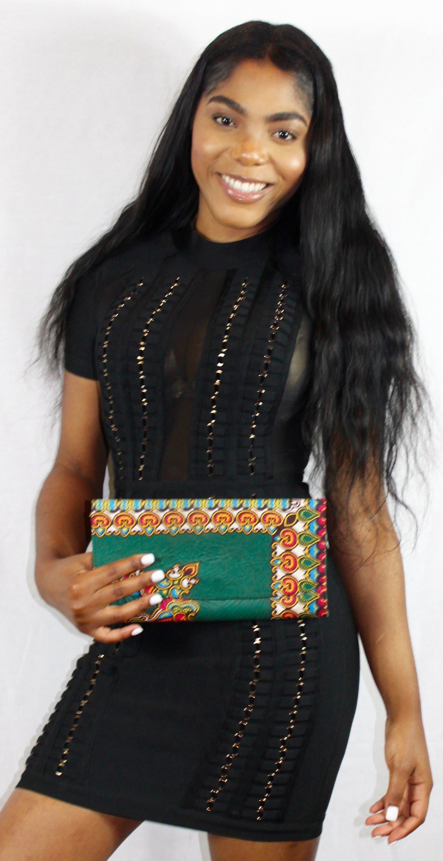 Ankara Clutch/Purse - Nubian Goods